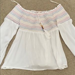 Forever 21 Long Sleeve Off the Shoulder